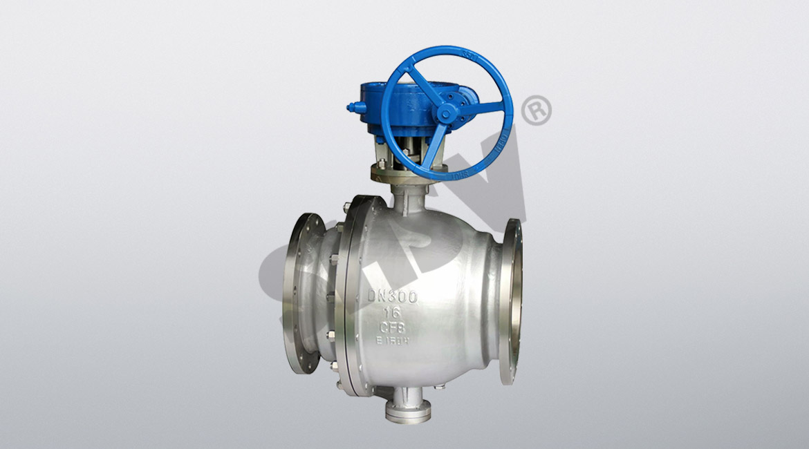 Stainless steel fixed ball valve