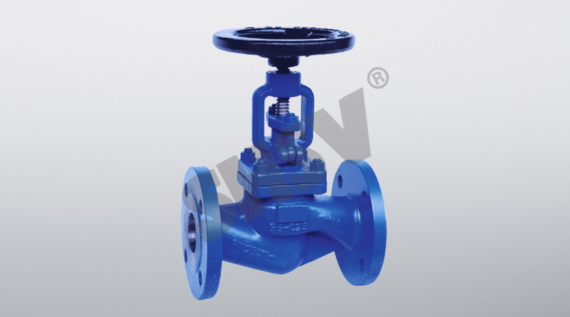 German standard stop valve