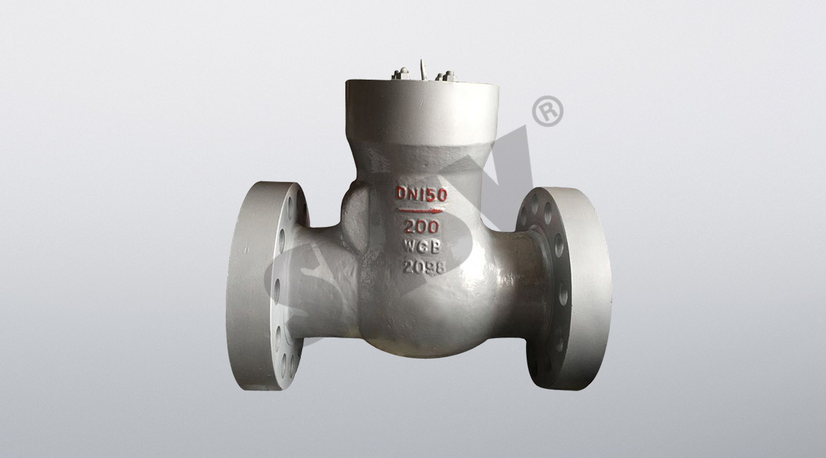 High pressure butt welding check valve