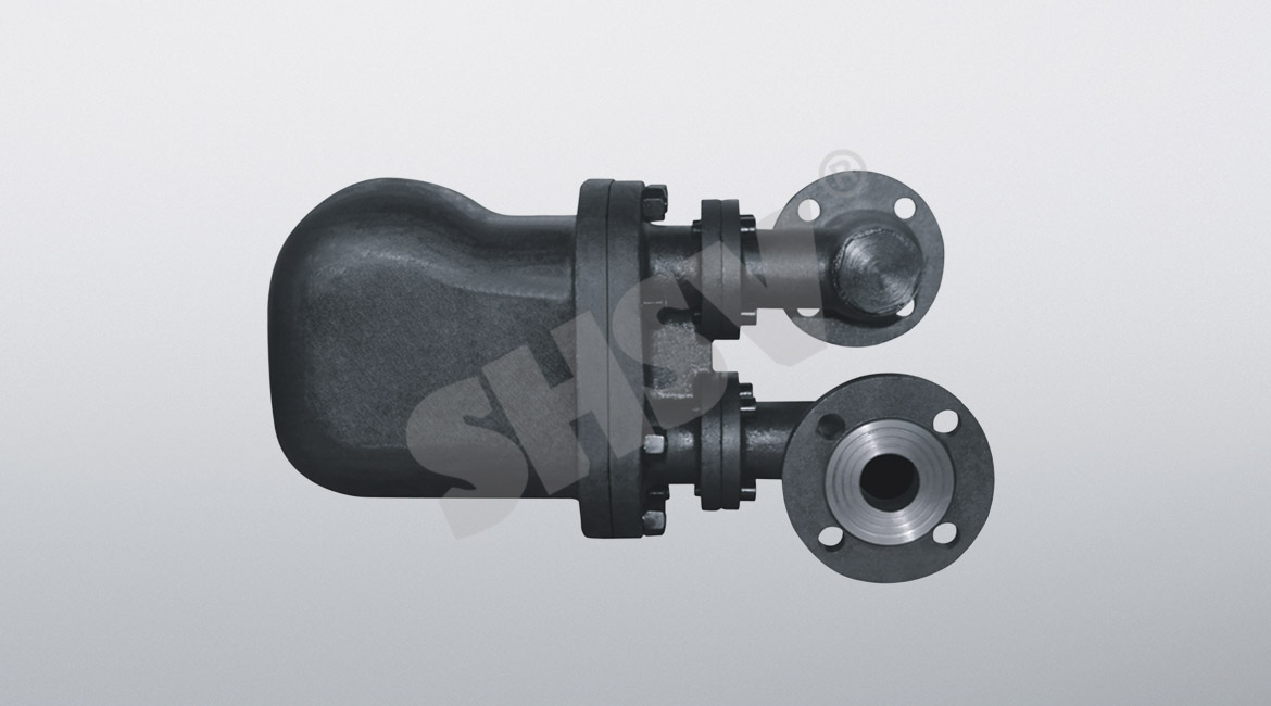 Lever float steam trap