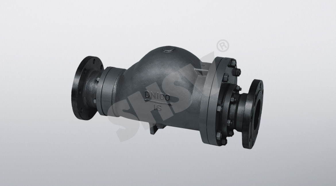 Lever float steam trap