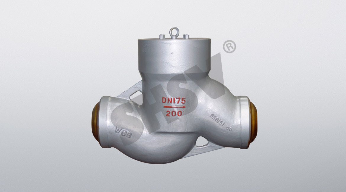 High-pressure lifting station check valve