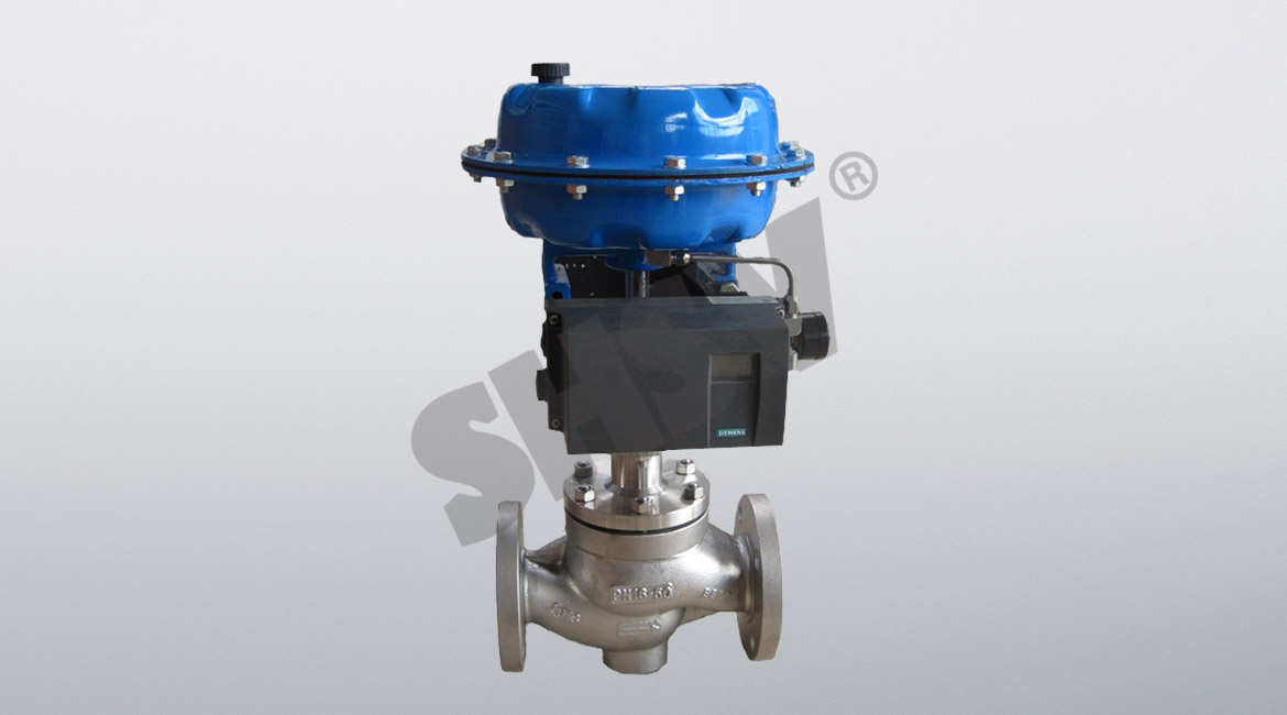 Pneumatic diaphragm cage valve