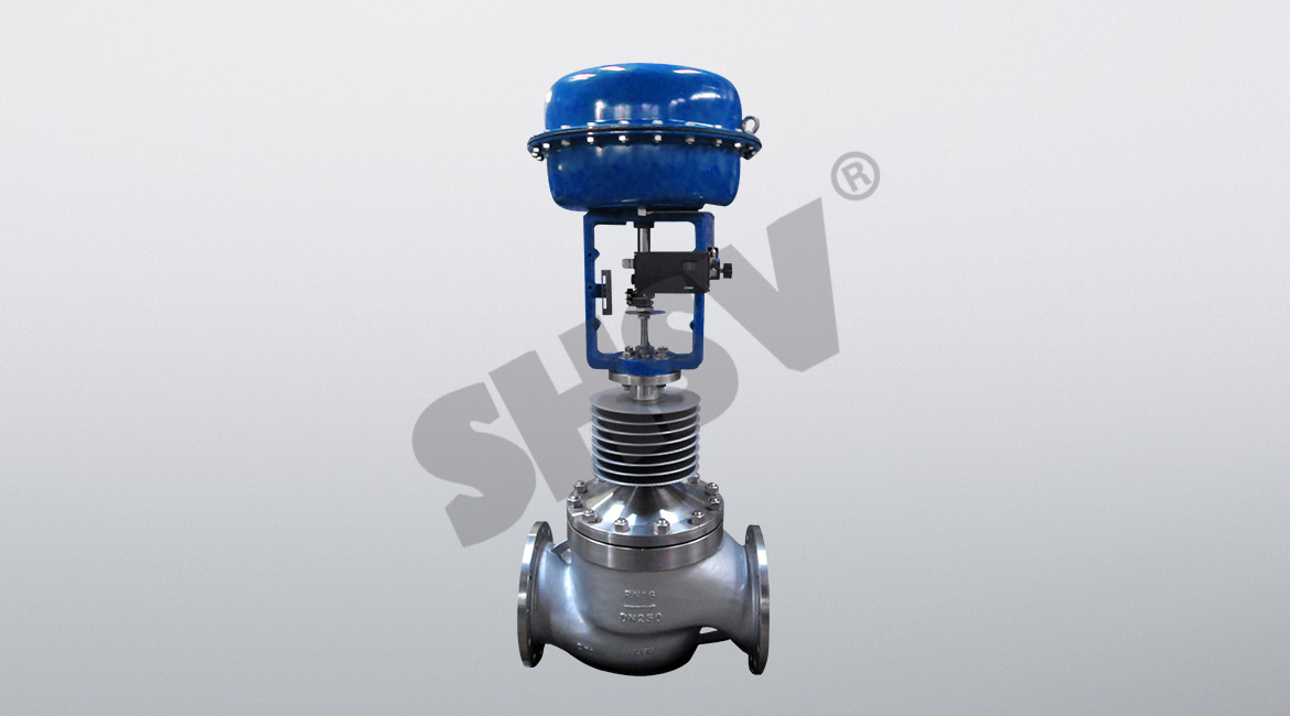 Pneumatic film temperature control valve