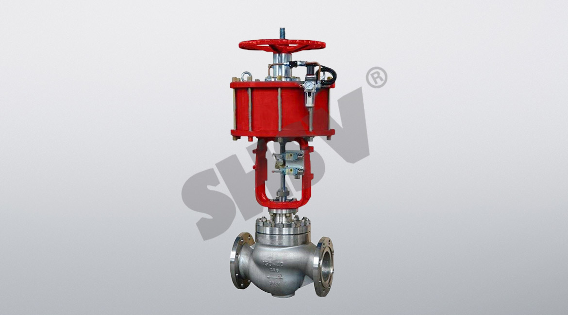 Pneumatic piston cut-off valve