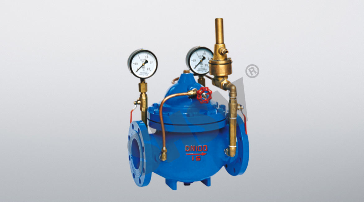 Diaphragm multi-function pump control valve 