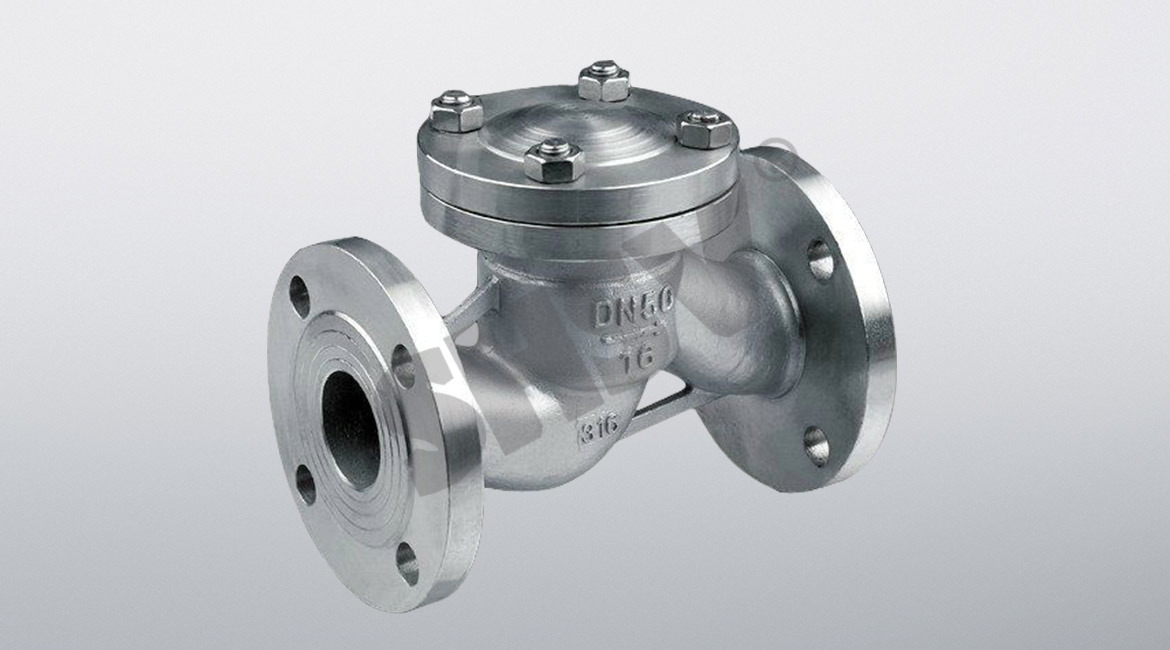 Stainless steel lifting check valve