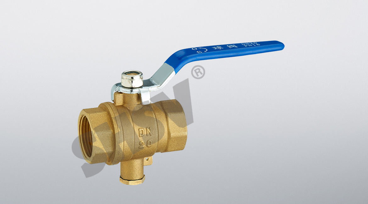 Brass Thermometer Ball Valve