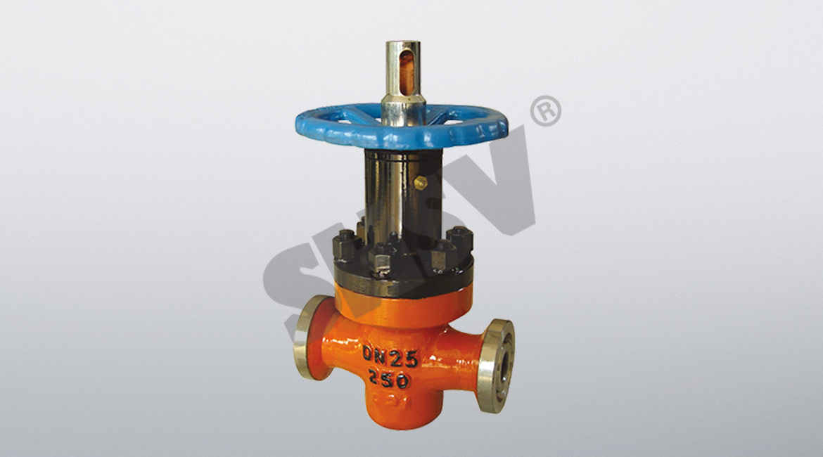 Clamp high-pressure flat gate valve