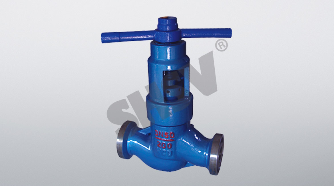 Clamping throttle cut-off valve