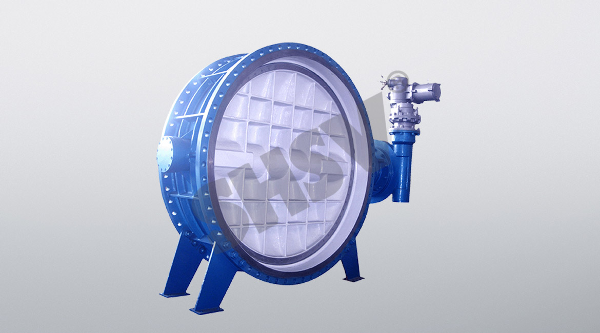 Electric three eccentric hard sealing butterfly valve